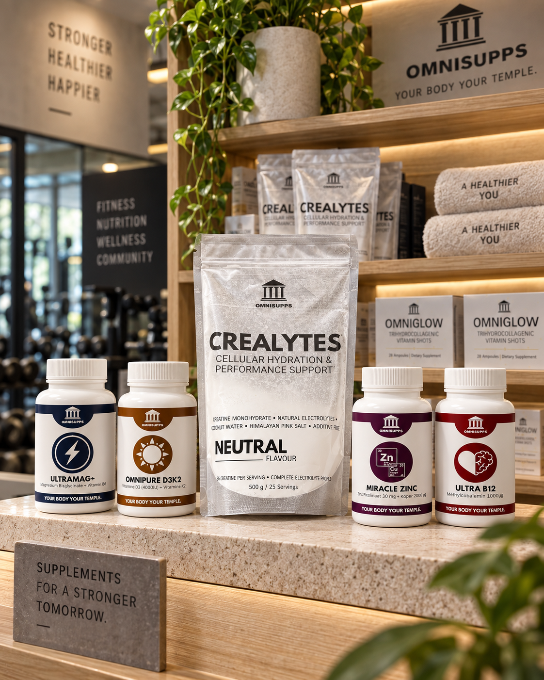 Health clubs and wellness spaces