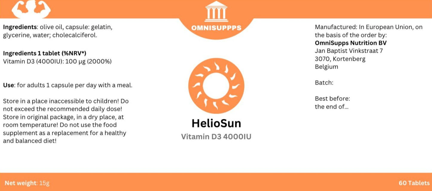 Vitamin D3 | HelioSun - OSN
