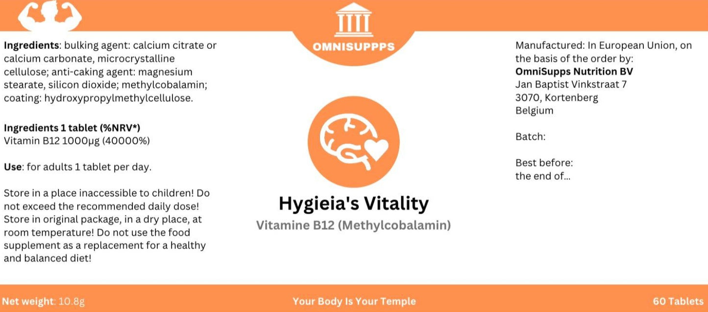 Vitamin B12 | Hygieia's Vitality - OSN