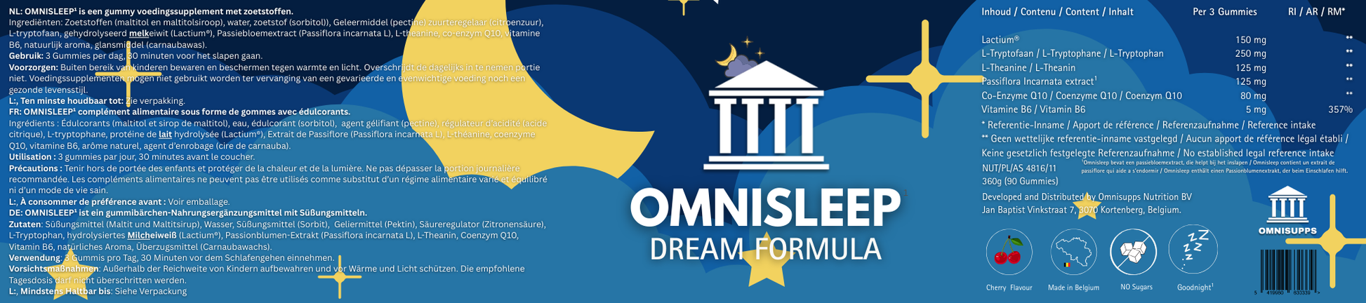 OMNISLEEP - OmniSupps Nutrition