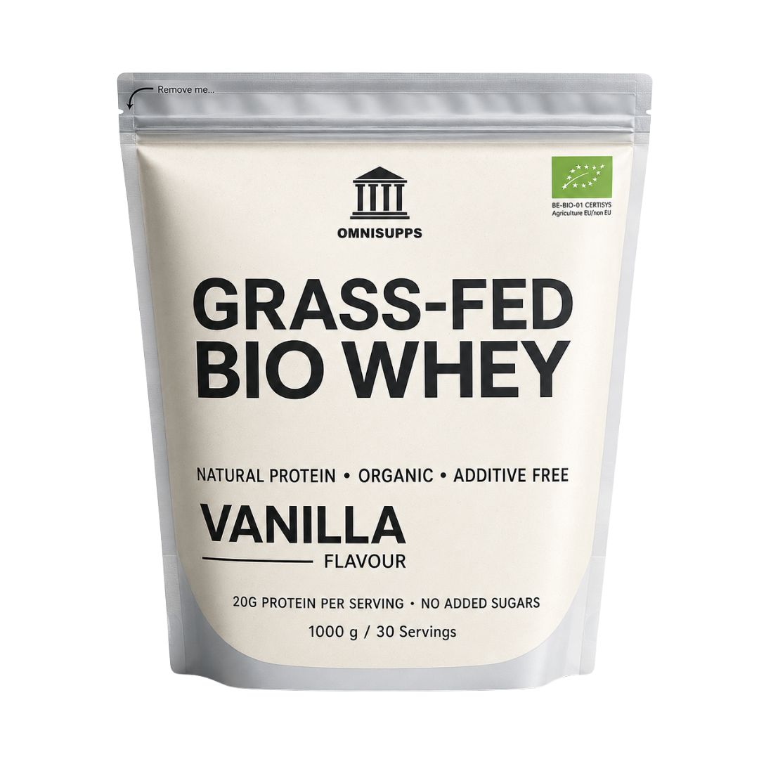 Grasgevoerde Bio Whey Vanille